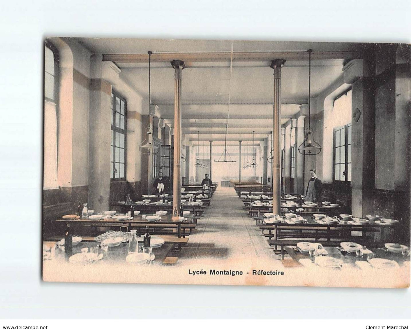 PARIS : Lycée Montaigne, Réfectoire - Très Bon état - Bildung, Schulen & Universitäten