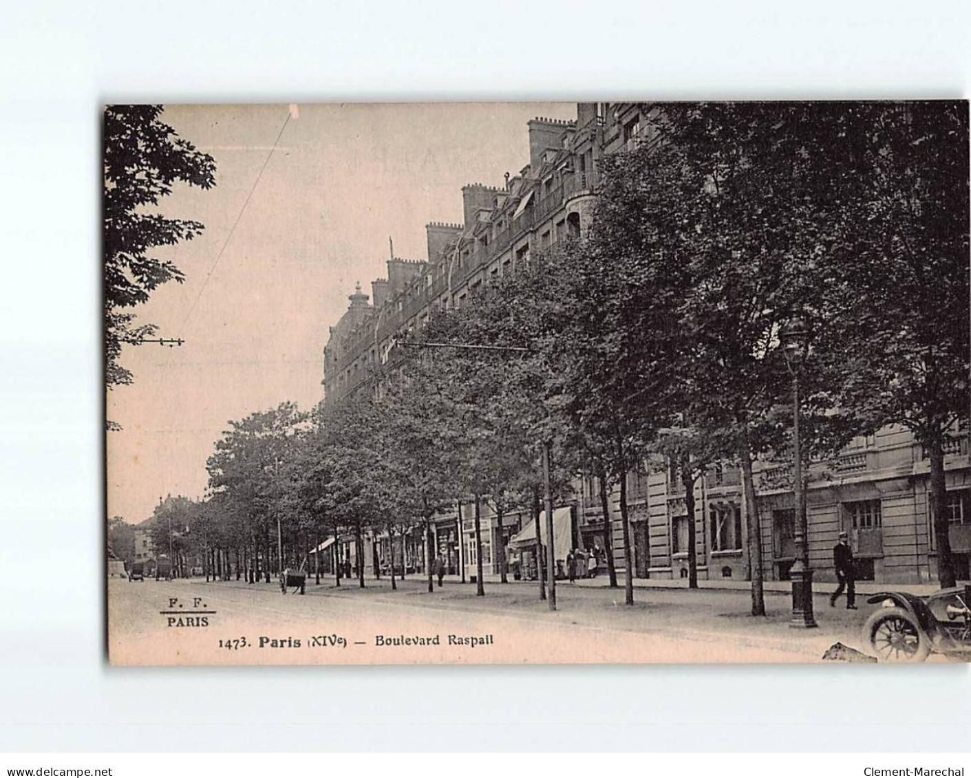 PARIS : Boulevard Raspail - Très Bon état - Arrondissement: 14