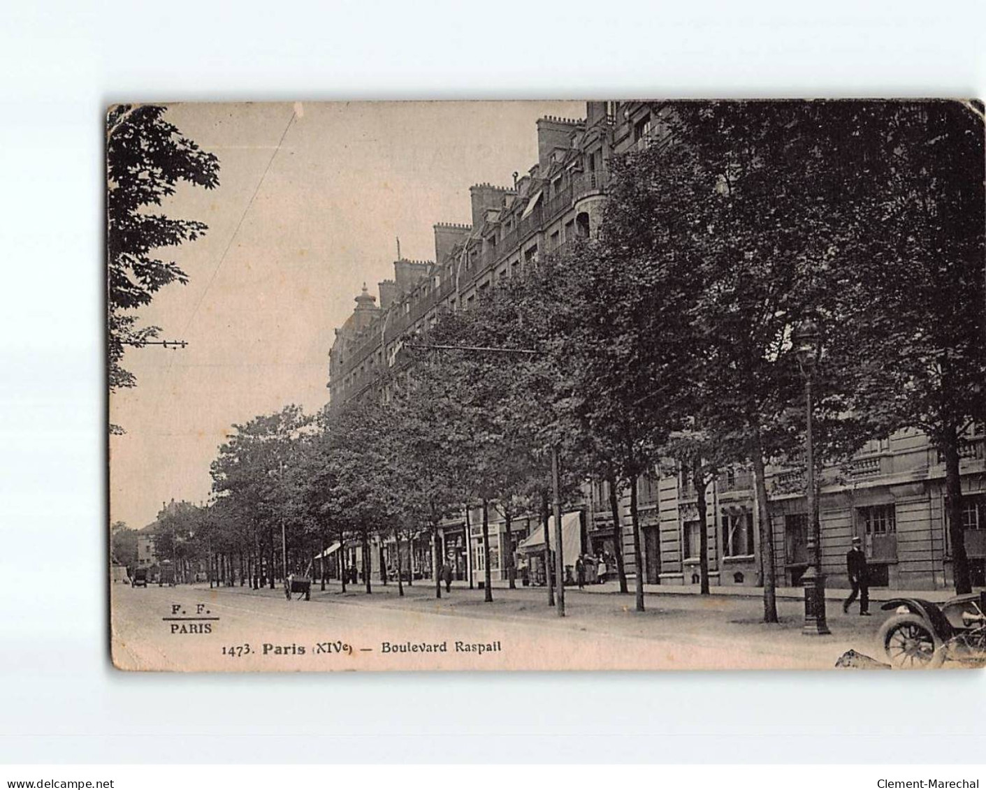 PARIS : Boulevard Raspail- état - Arrondissement: 14
