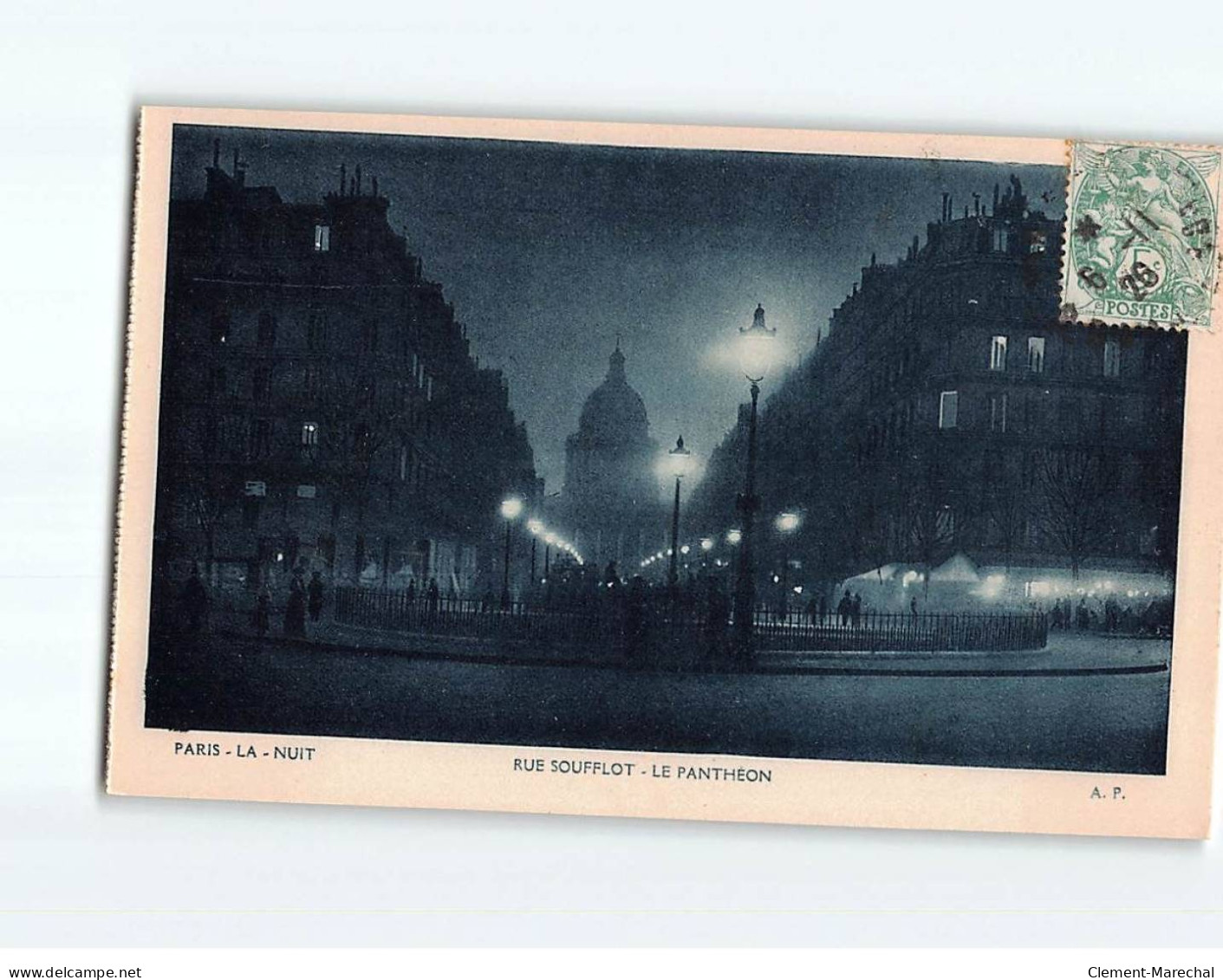 PARIS : Rue Soufflot, Le Panthéon - Très Bon état - Pantheon