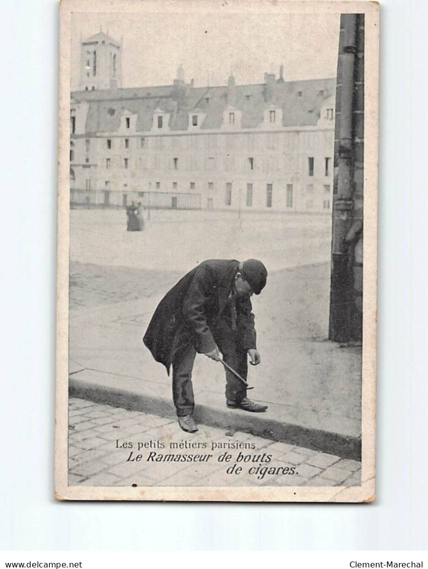 PARIS : Petits Métiers, Ramasseur De Bout De Cigares - état - Petits Métiers à Paris