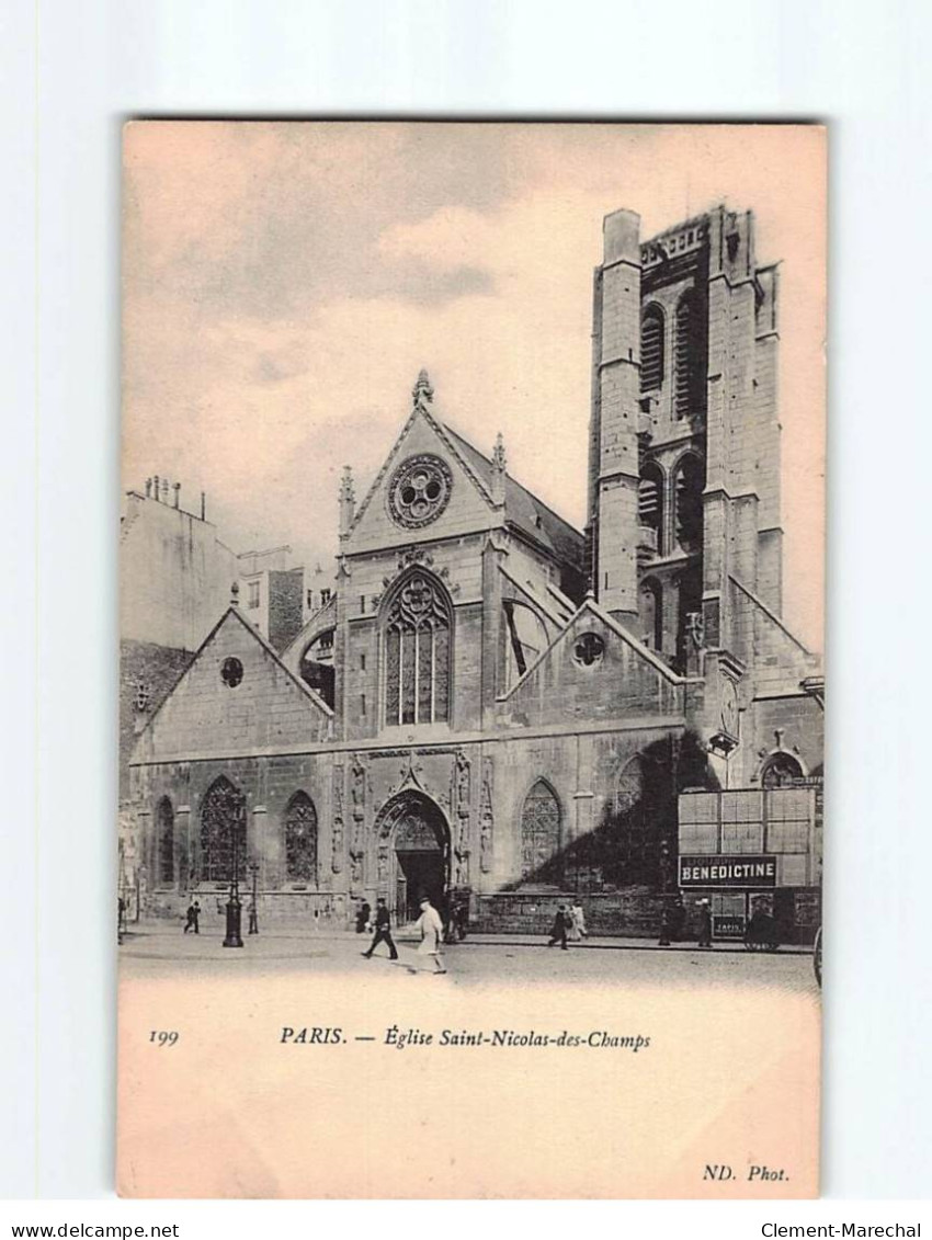 PARIS : Eglise Saint-Nicolas-des-Champs - Très Bon état - Churches