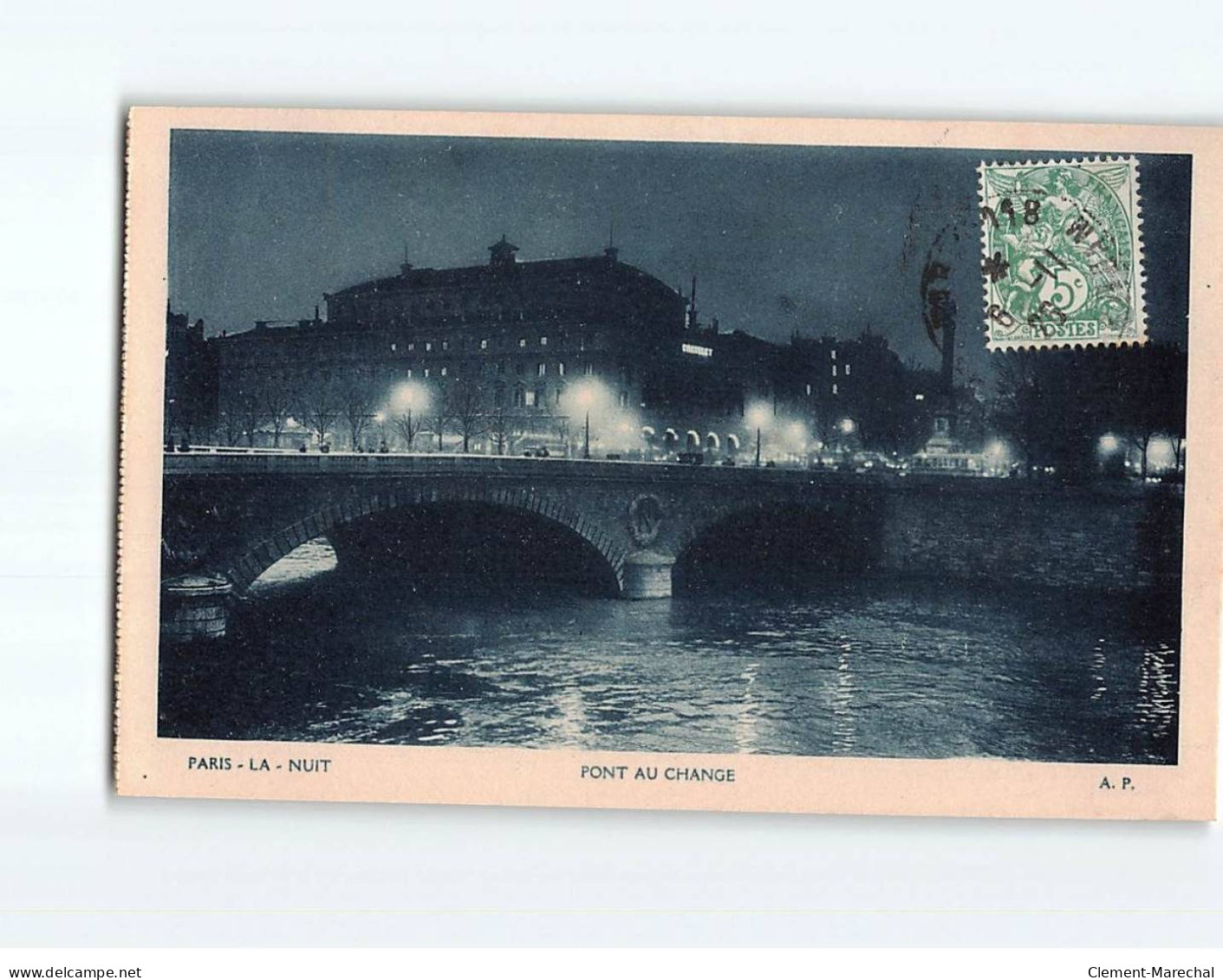 PARIS : Pont Au Change - Très Bon état - Ponts