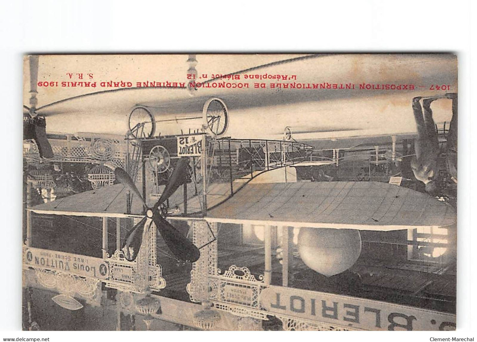 PARIS - Exposition Internationale De Locomotion Aérienne 1909 - Grand Palais - L'Aéroplane Blériot - Très Bon état - Expositions