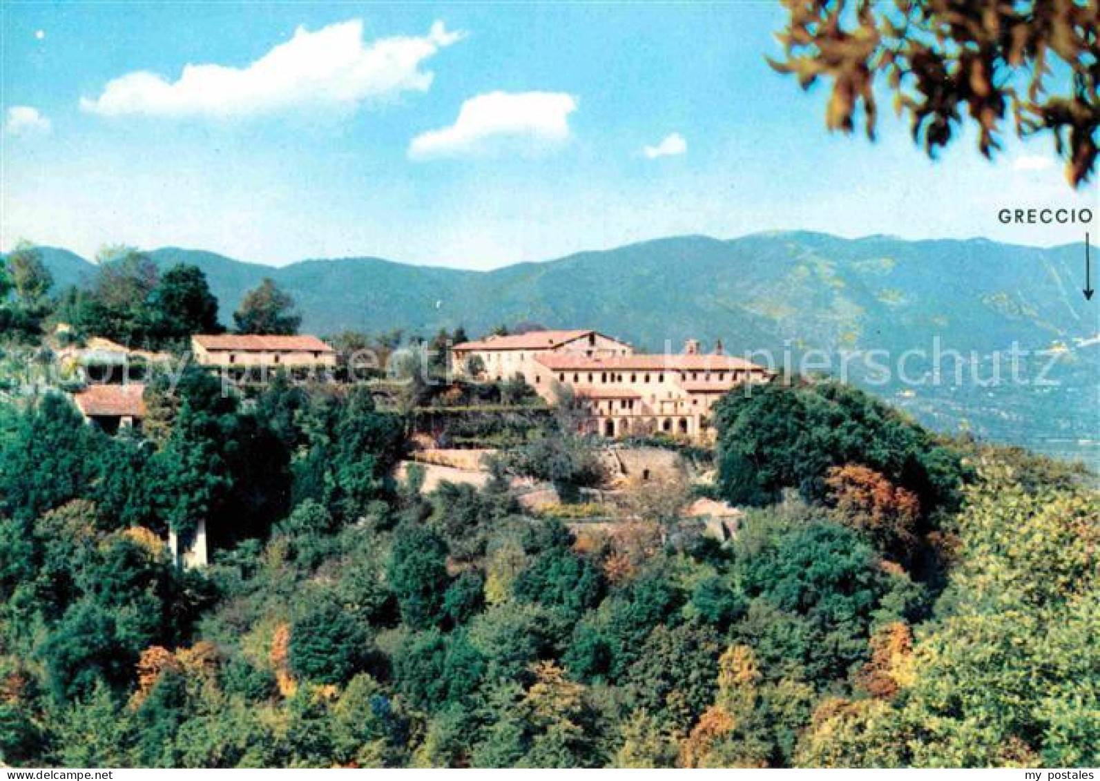 72735005 Fontecolombo Santuario Francescano E Monti Di Greccio Kloster Fontecolo - Autres & Non Classés