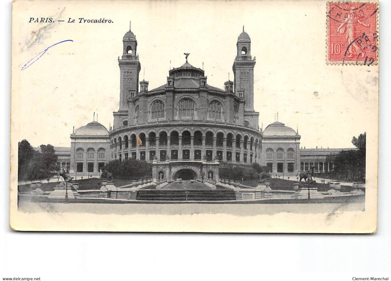 PARIS - Le Trocadéro - état - Andere Monumenten, Gebouwen