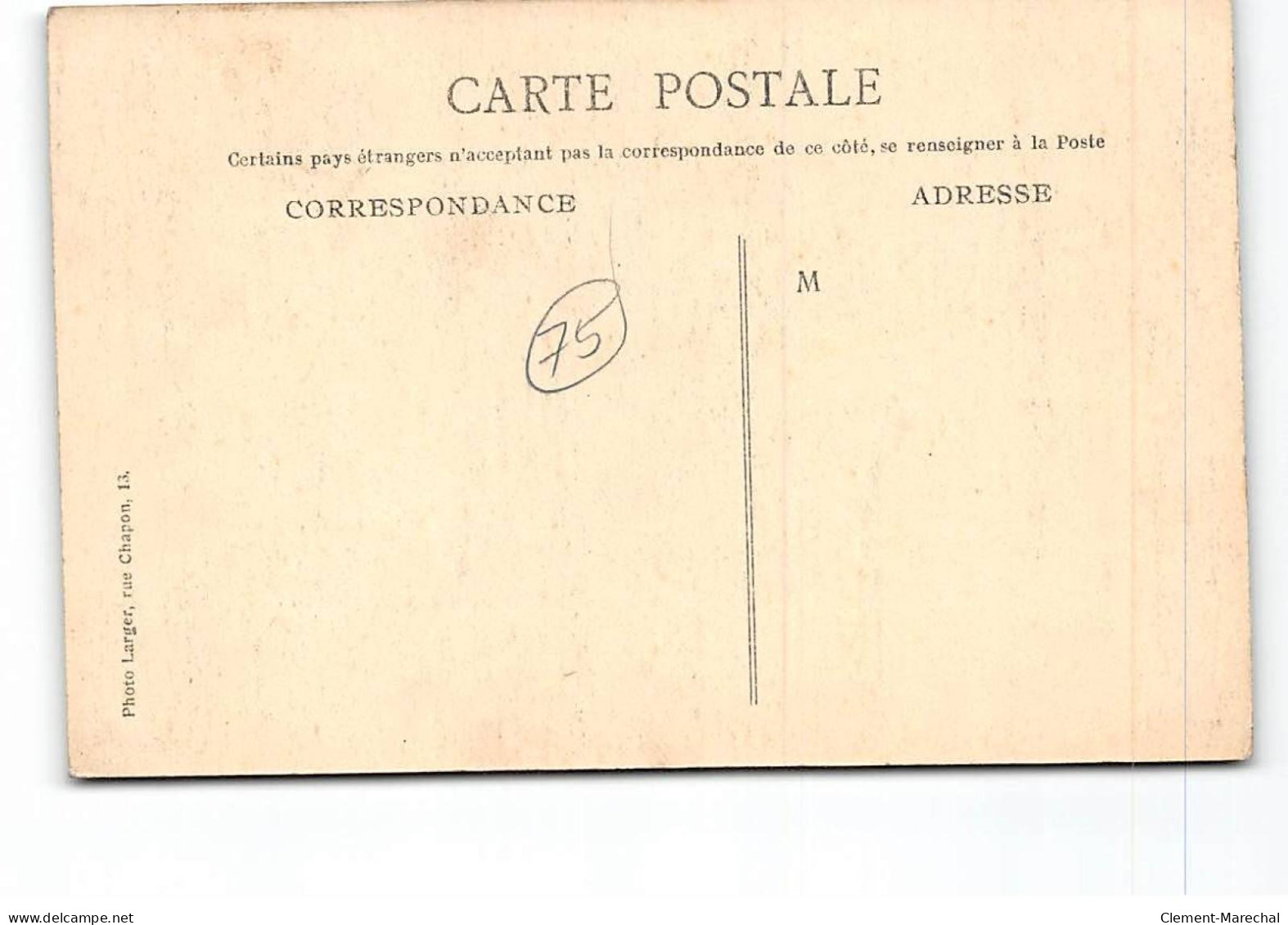 PARIS - Un Des Salons De L'Hotel De La Vieuville - Rue Saint Paul - M. Couderc, Antiquaire - Très Bon état - Pubs, Hotels, Restaurants