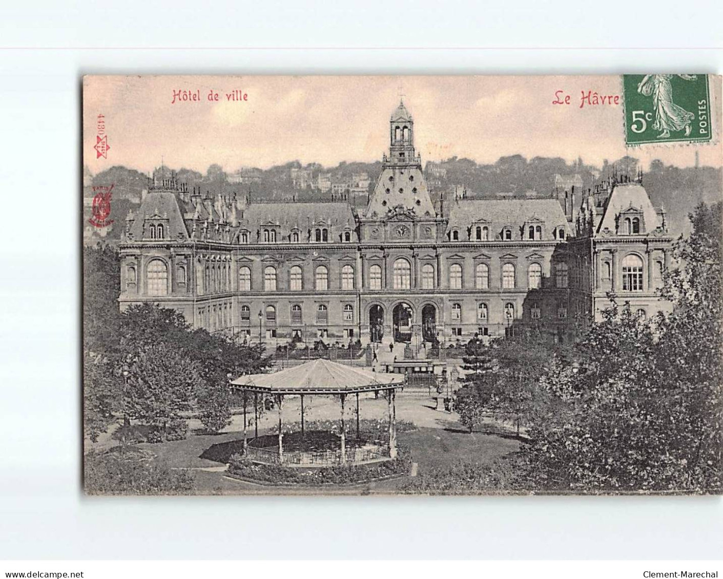 LE HAVRE : Hôtel De Ville - état - Unclassified