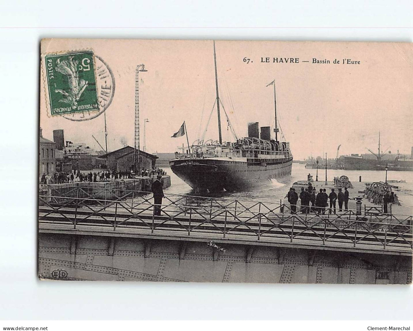 LE HAVRE : Bassin De L'Eure -  état - Unclassified