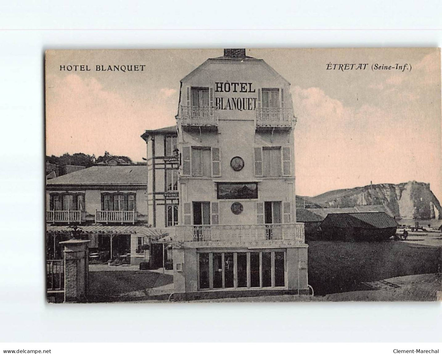 ETRETAT : Hôtel Blanquet - état - Etretat