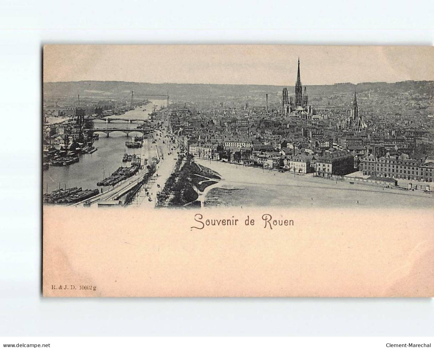 ROUEN : Vue Générale - Très Bon état - Rouen