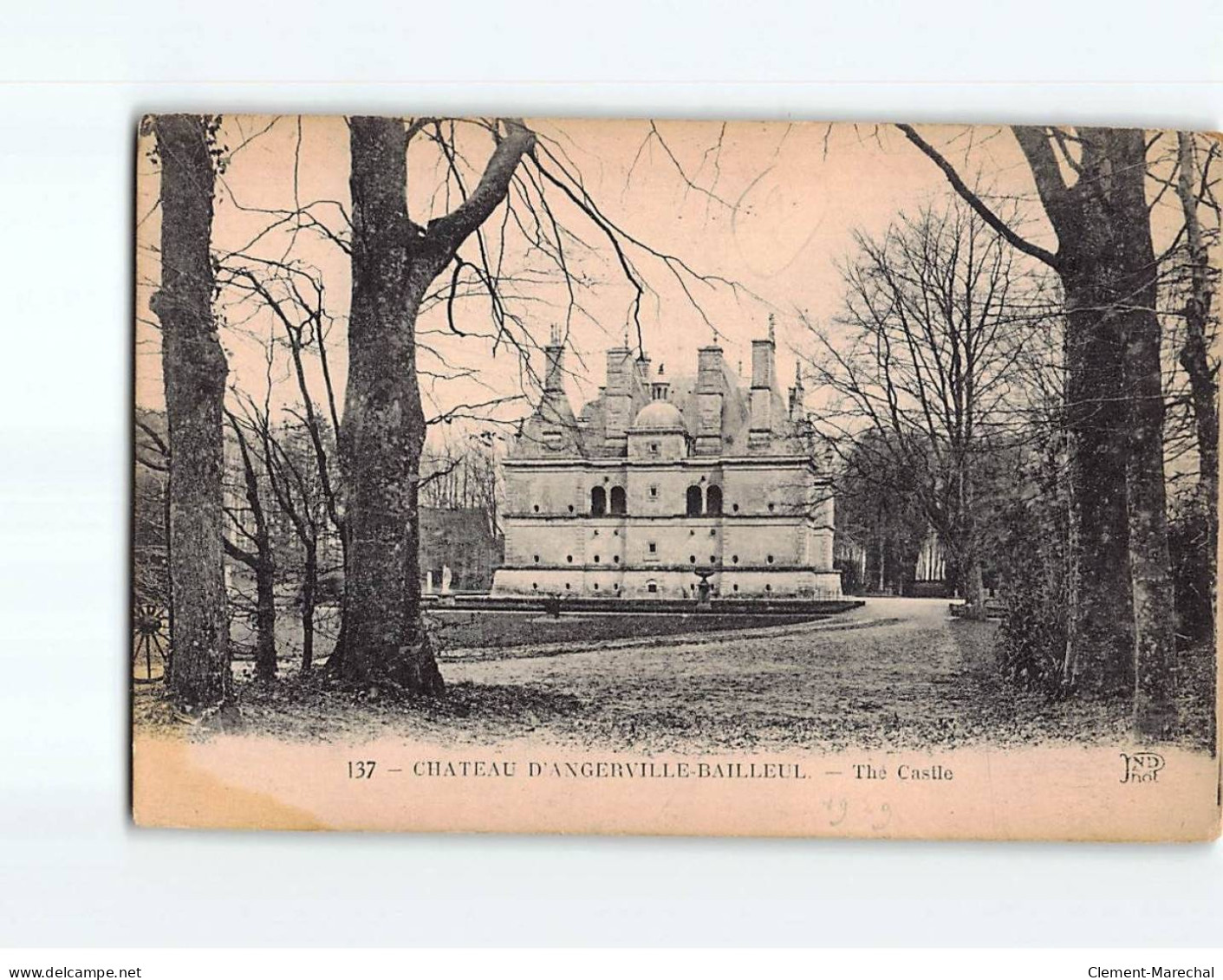 Château D'Angerville-Bailleul - état - Other & Unclassified