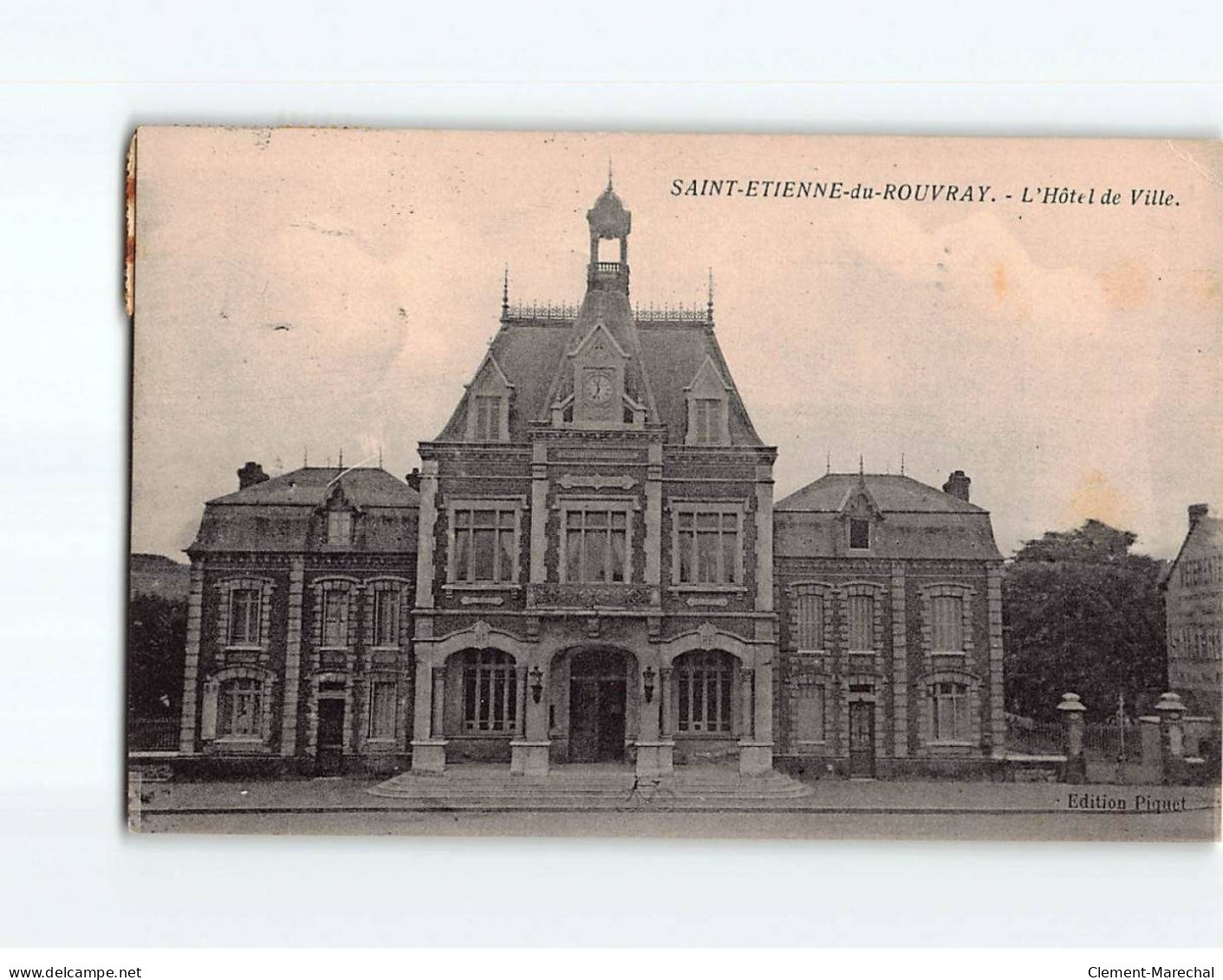 SAINT ETIENNE DU ROUVRAY : L'Hôtel De Ville - état - Saint Etienne Du Rouvray
