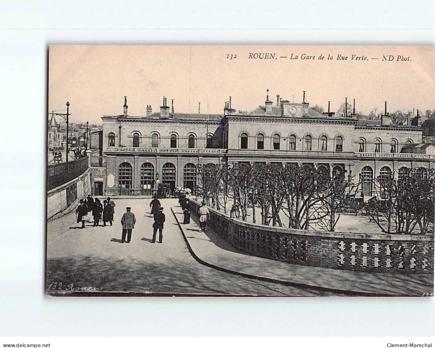 ROUEN : La Gare De La Rue Verte - Très Bon état - Rouen