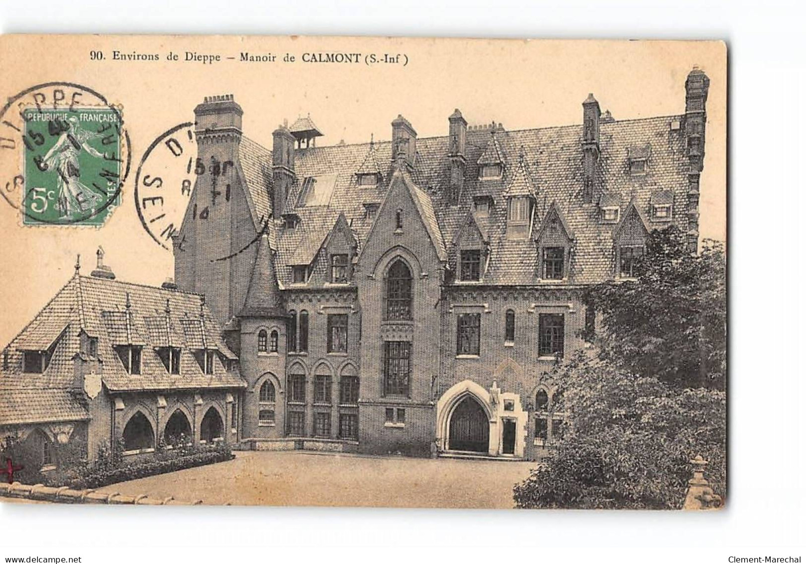 Environs De DIEPPE - Manoir De CALMON - Très Bon état - Autres & Non Classés