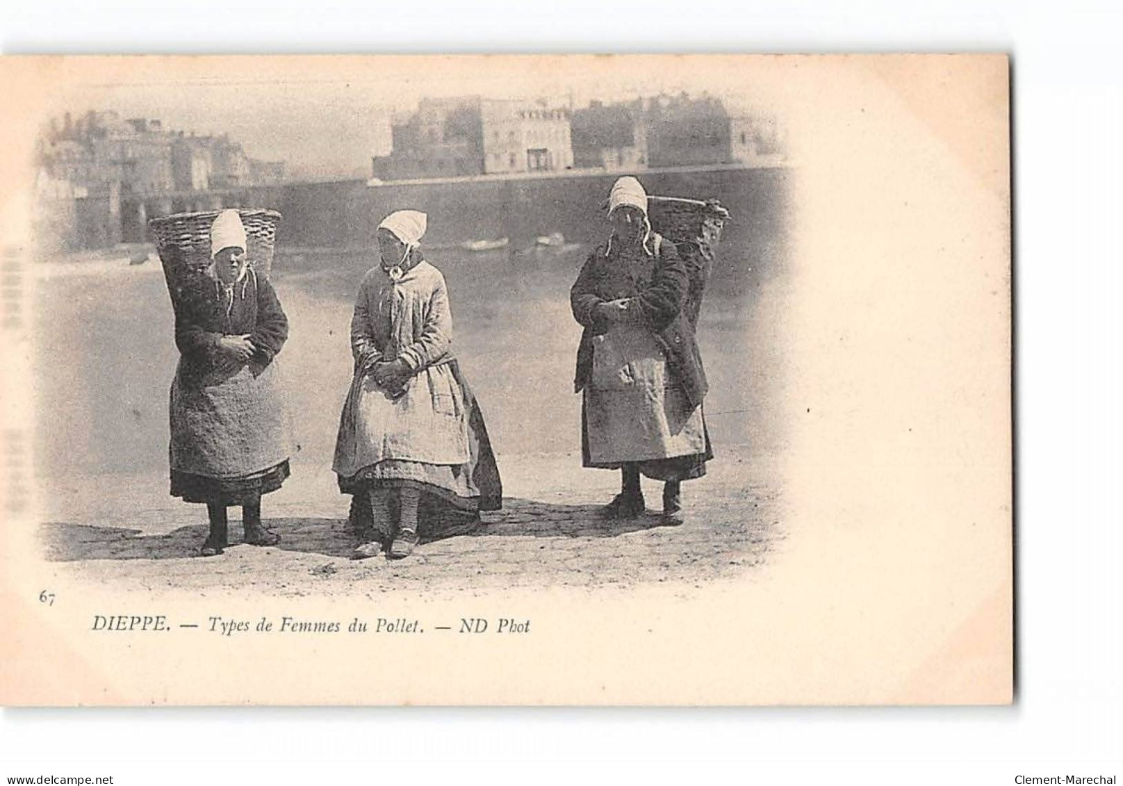 DIEPPE - Types De Femme Du Pollet - Très Bon état - Dieppe