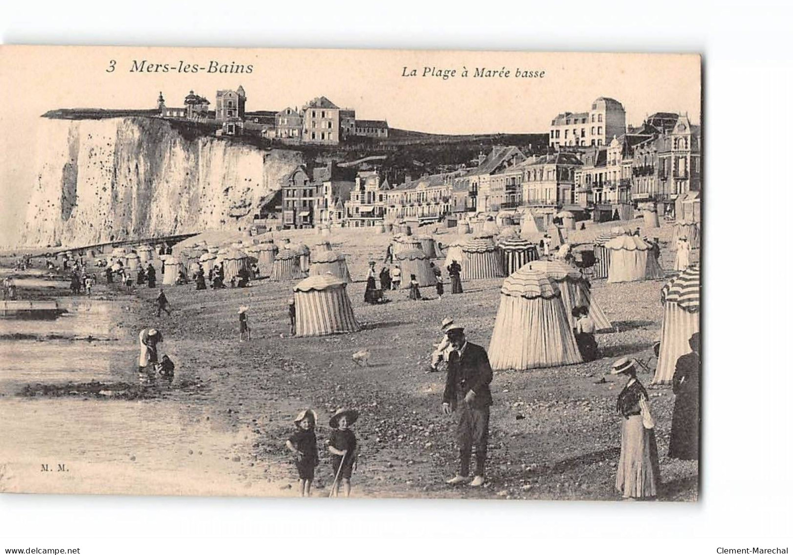 MERS LES BAINS - La Plage à Marée Basse - Très Bon état - Sonstige & Ohne Zuordnung