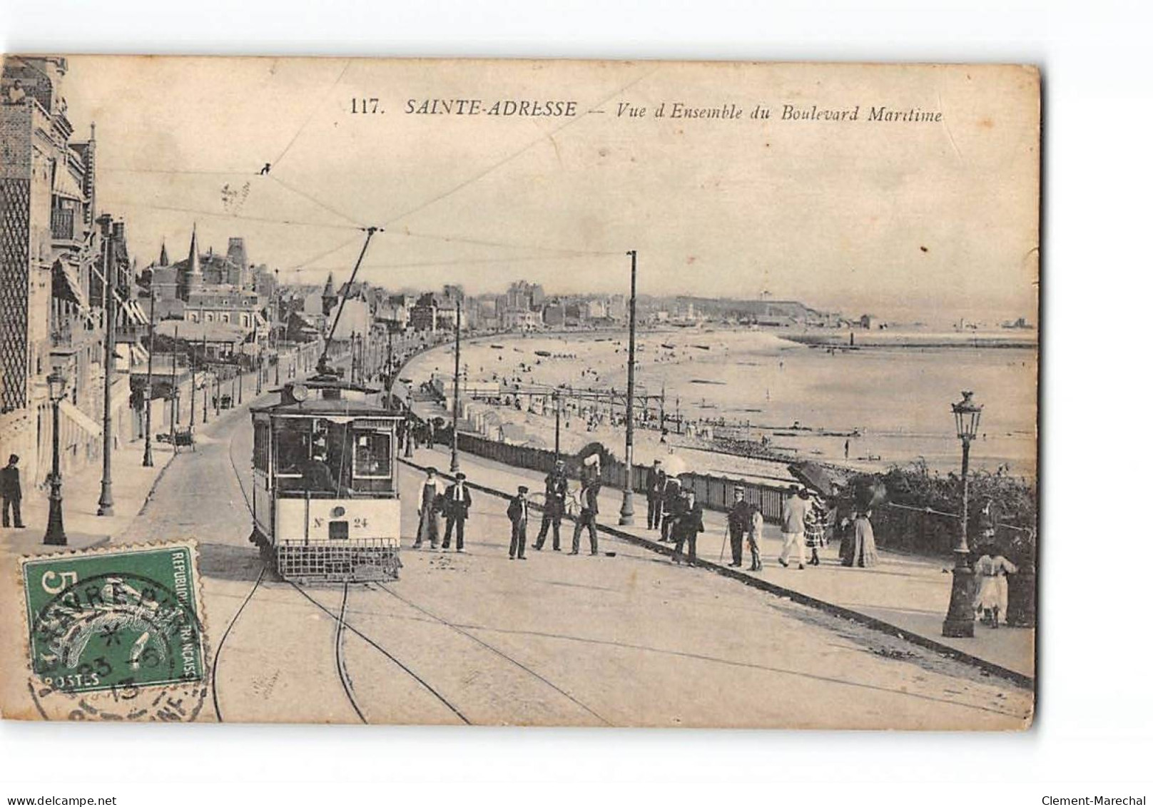 SAINTE ADRESSE - Vue D'ensemble Du Boulevard Maritime - Très Bon état - Sainte Adresse