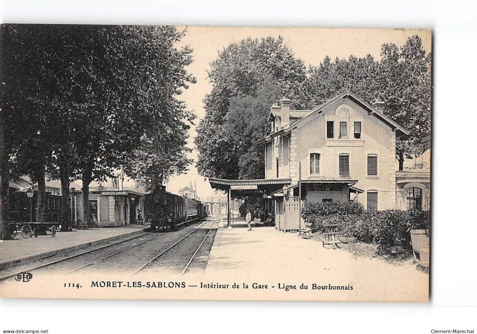 MORET LES SABLONS - Intérieur De La Gare - Ligne Du Bourbonnais - Très Bon état - Sonstige & Ohne Zuordnung