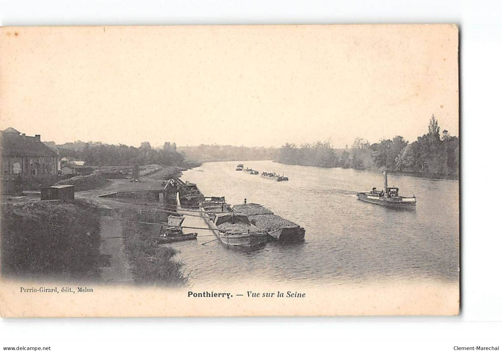 PONTHIERRY - Vue Sur La Seine - Très Bon état - Sonstige & Ohne Zuordnung