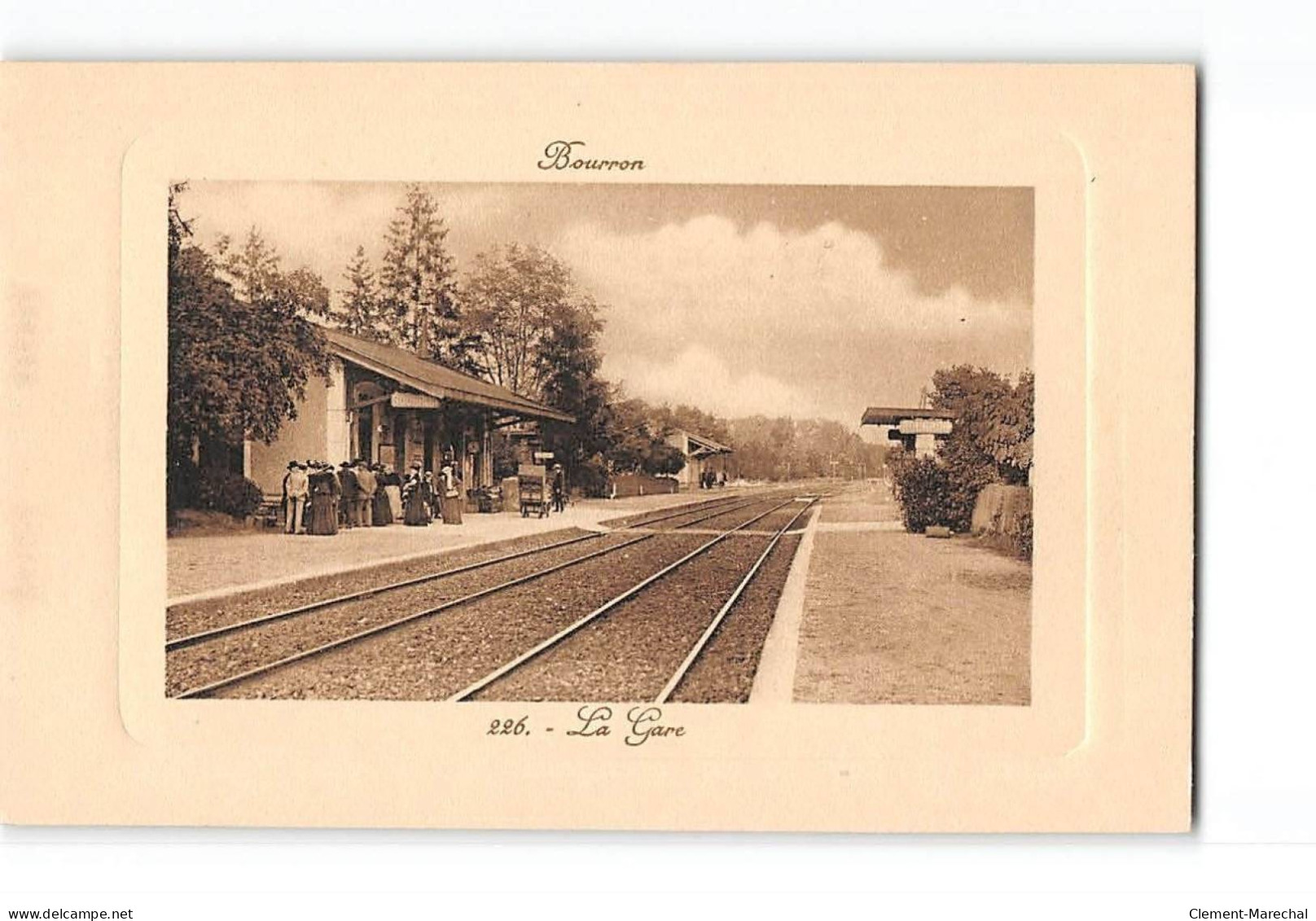 BOURRON - La Gare - Très Bon état - Sonstige & Ohne Zuordnung