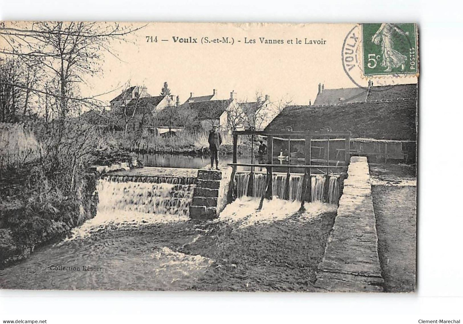 VOULX - Les Vannes Et Le Lavoir - état - Sonstige & Ohne Zuordnung