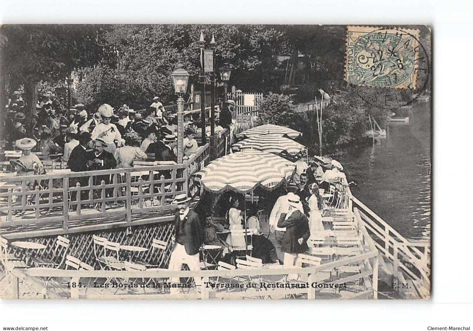 Les Bords De La Marne - Terrasse Du Restaurant CONVERT - Très Bon état - Sonstige & Ohne Zuordnung