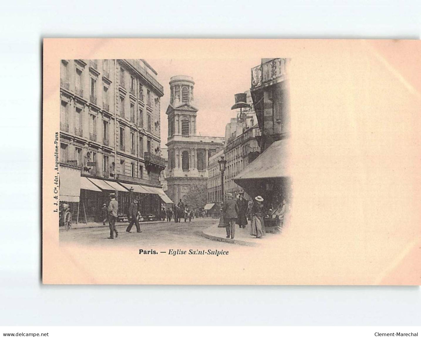 PARIS : Eglise Saint-Sulpice - Très Bon état - Arrondissement: 06