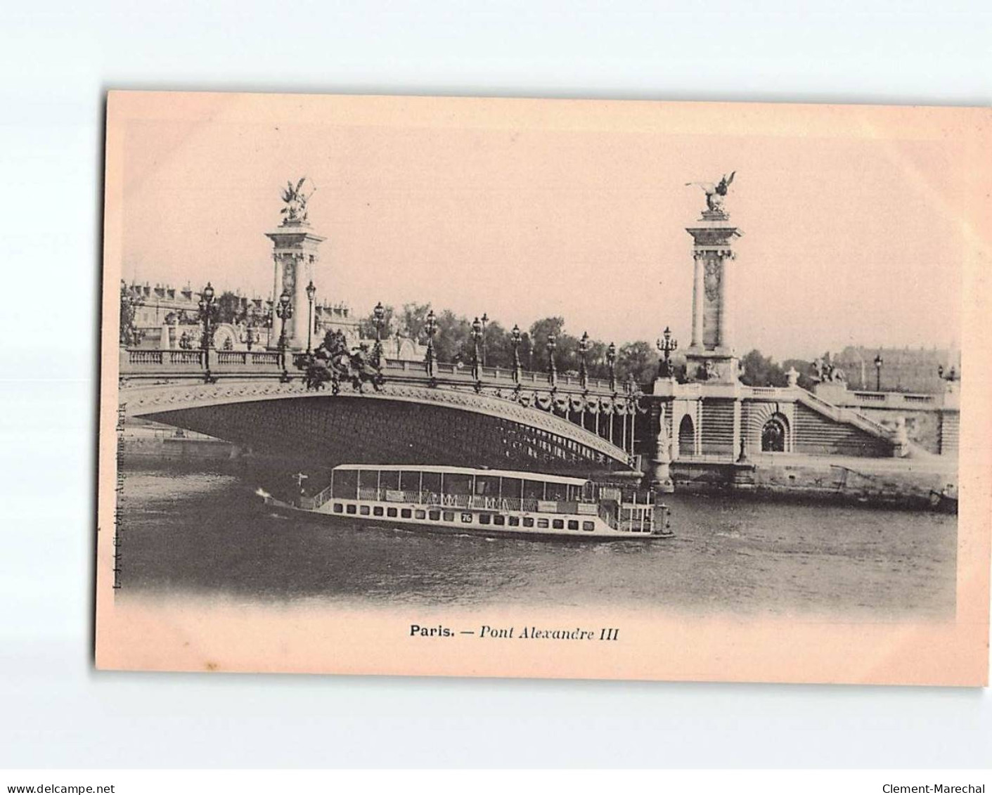 PARIS : Pont Alexandre III - Très Bon état - Bruggen
