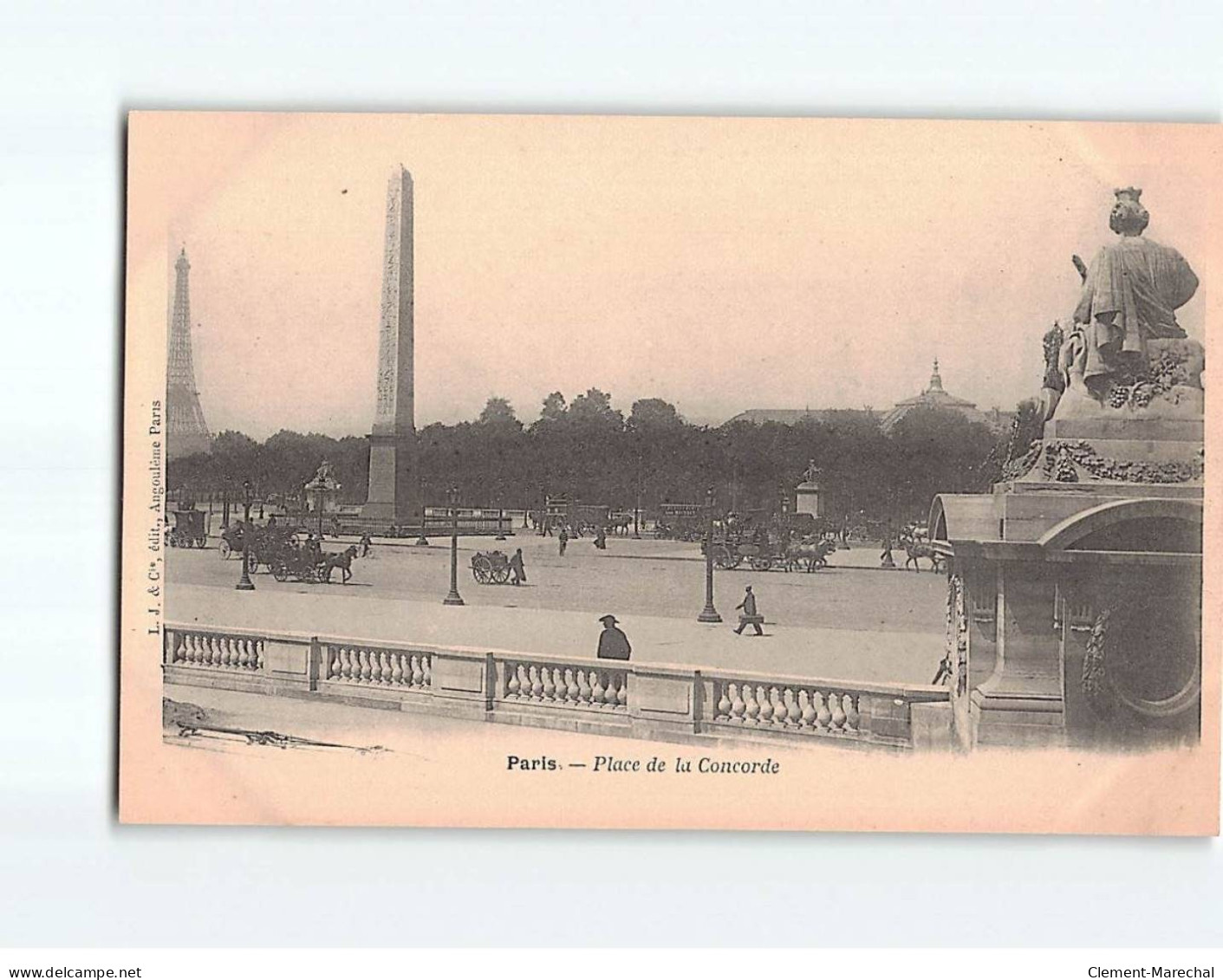 PARIS : Place De La Concorde - Très Bon état - Arrondissement: 08