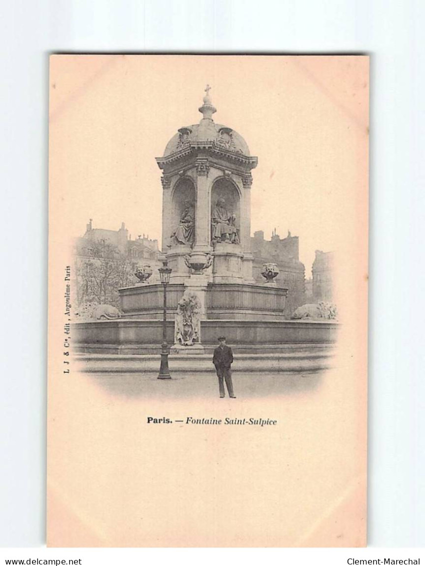 PARIS : Fontaine Saint-Sulpice - Très Bon état - Sonstige Sehenswürdigkeiten