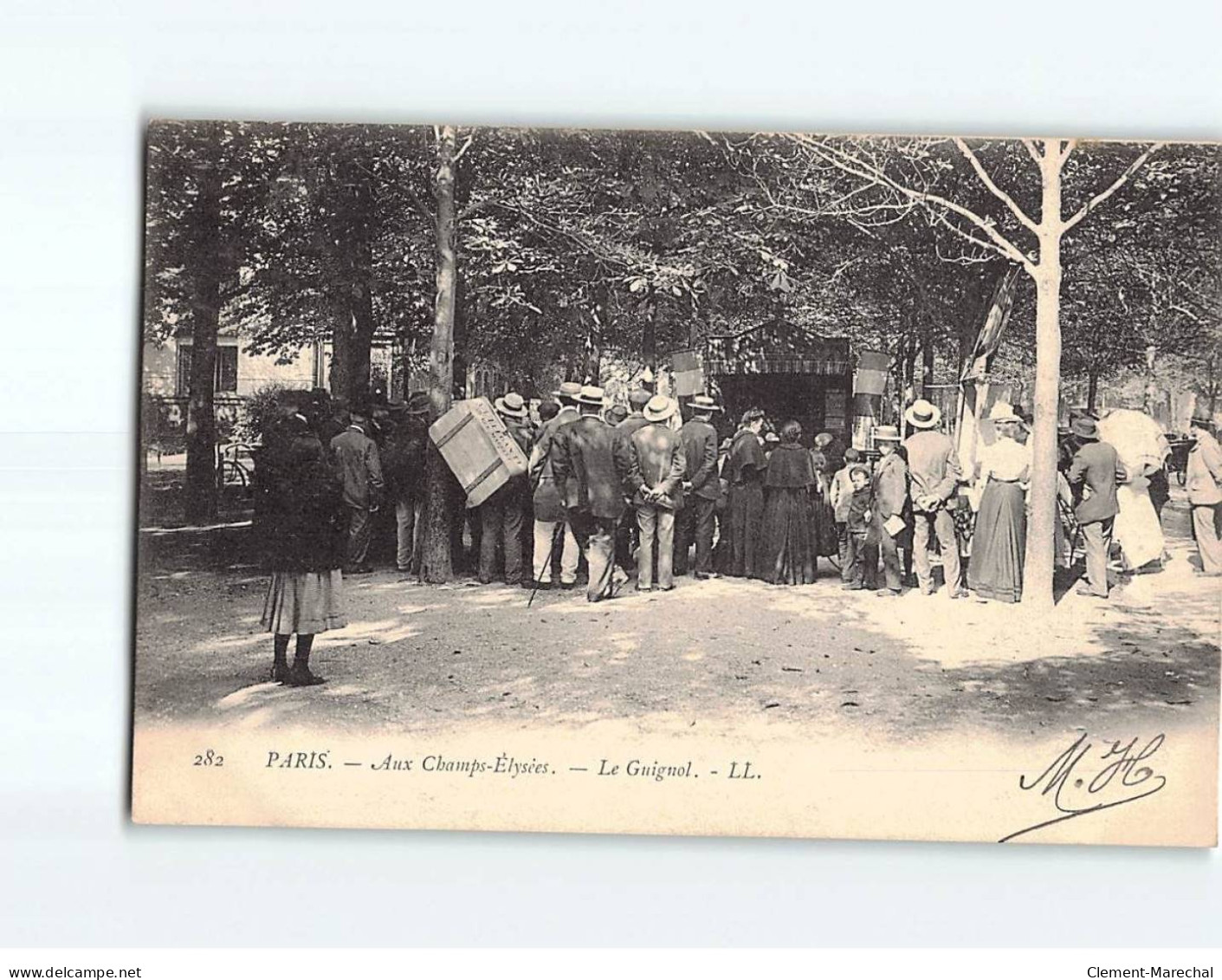 PARIS : Aux Champs-Elysées, Le Guignol - Très Bon état - Champs-Elysées