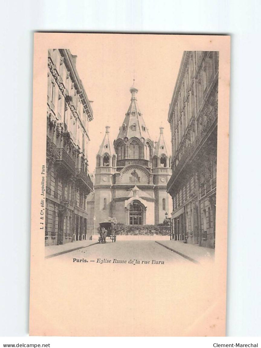 PARIS : Eglise Russe De La Rue Daru - Très Bon état - Kerken