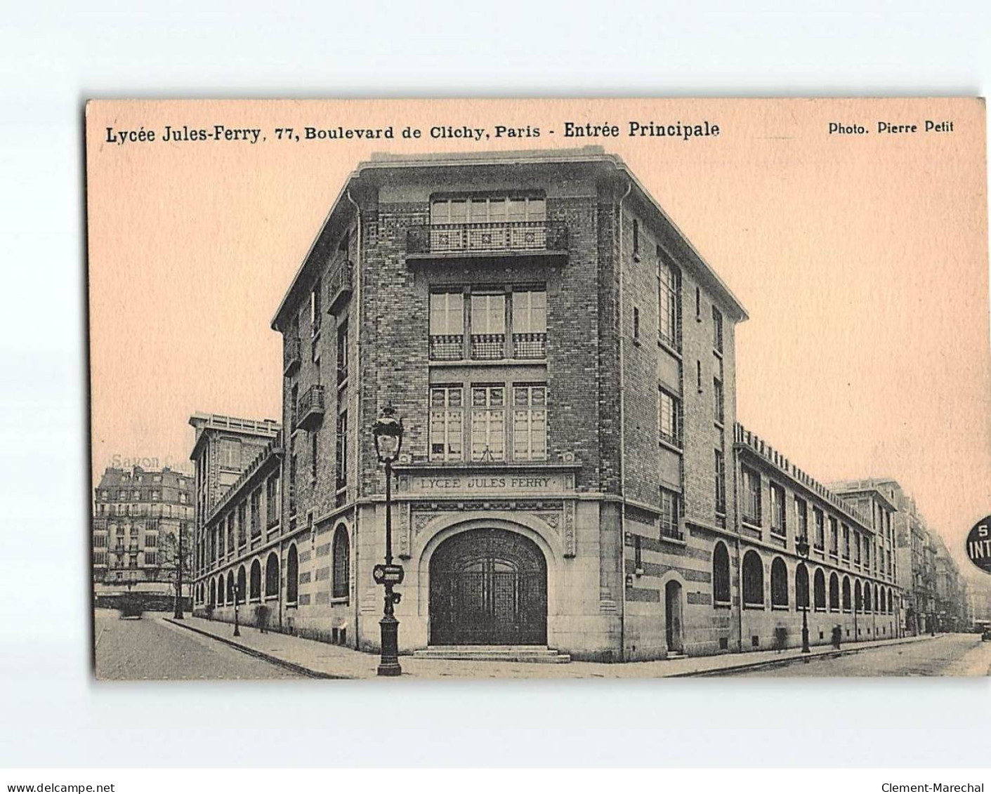 PARIS : Lycée Jules Ferry, Entrée Principale - Très Bon état - Enseignement, Ecoles Et Universités