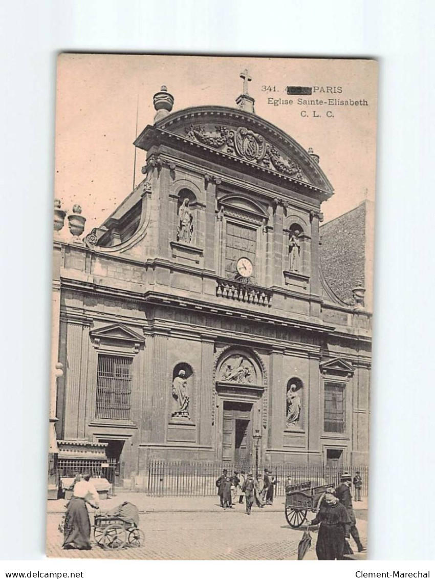 PARIS : L'Eglise Sainte Elisabeth - Très Bon état - Kerken