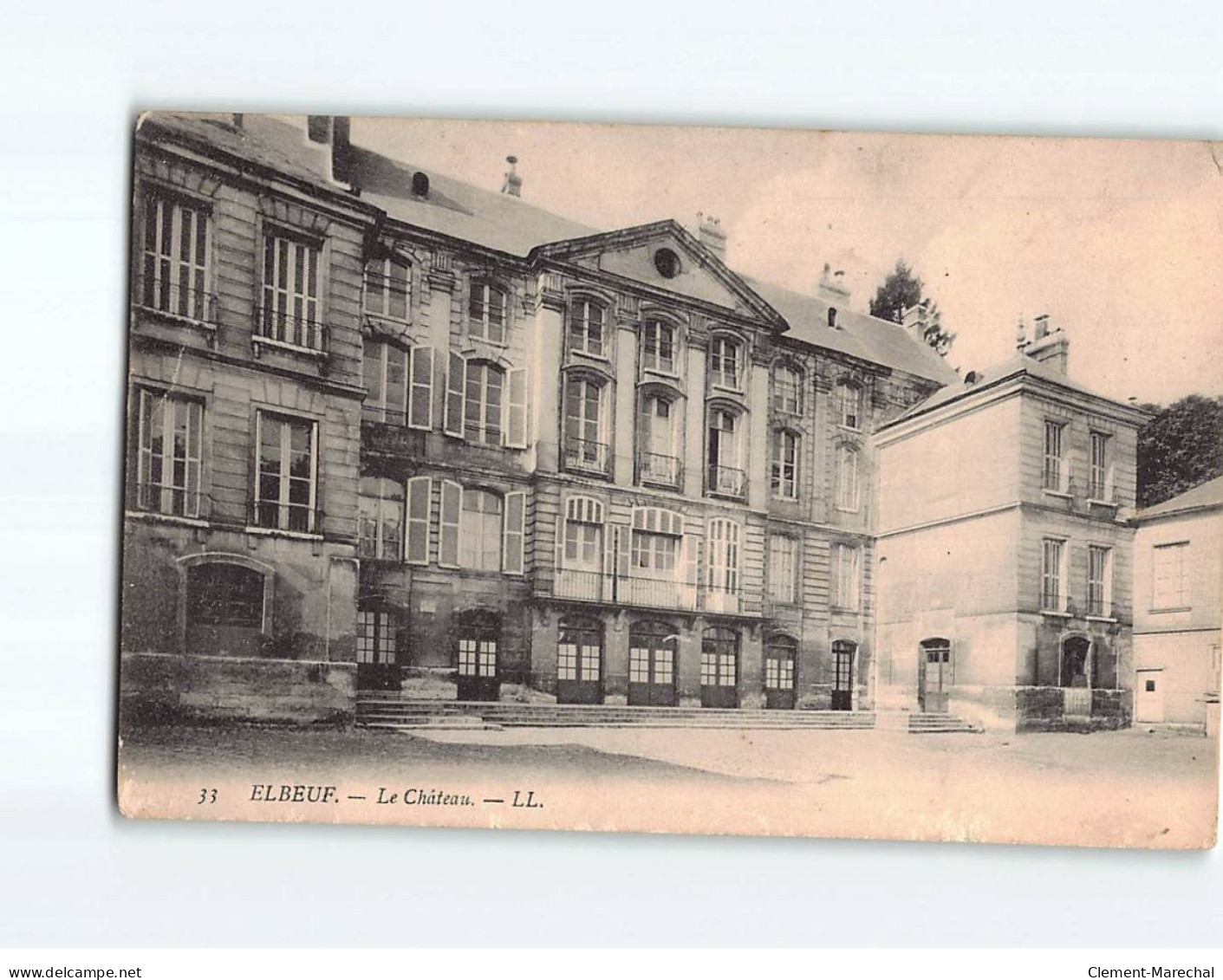 ELBEUF : Le Château - état - Elbeuf