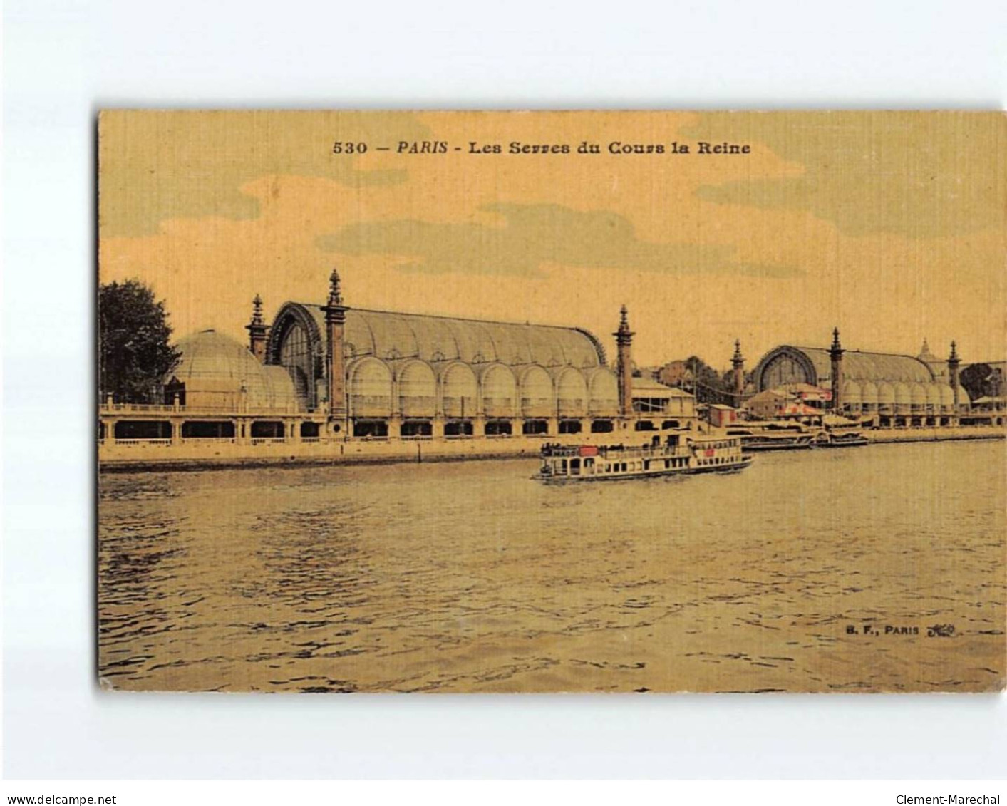 PARIS : Les Serres Du Cours La Reine - Très Bon état - Andere Monumenten, Gebouwen