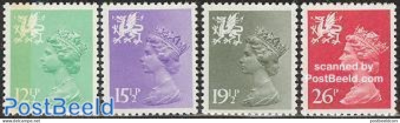 Great Britain 1982 Wales 4v, Mint NH - Ongebruikt