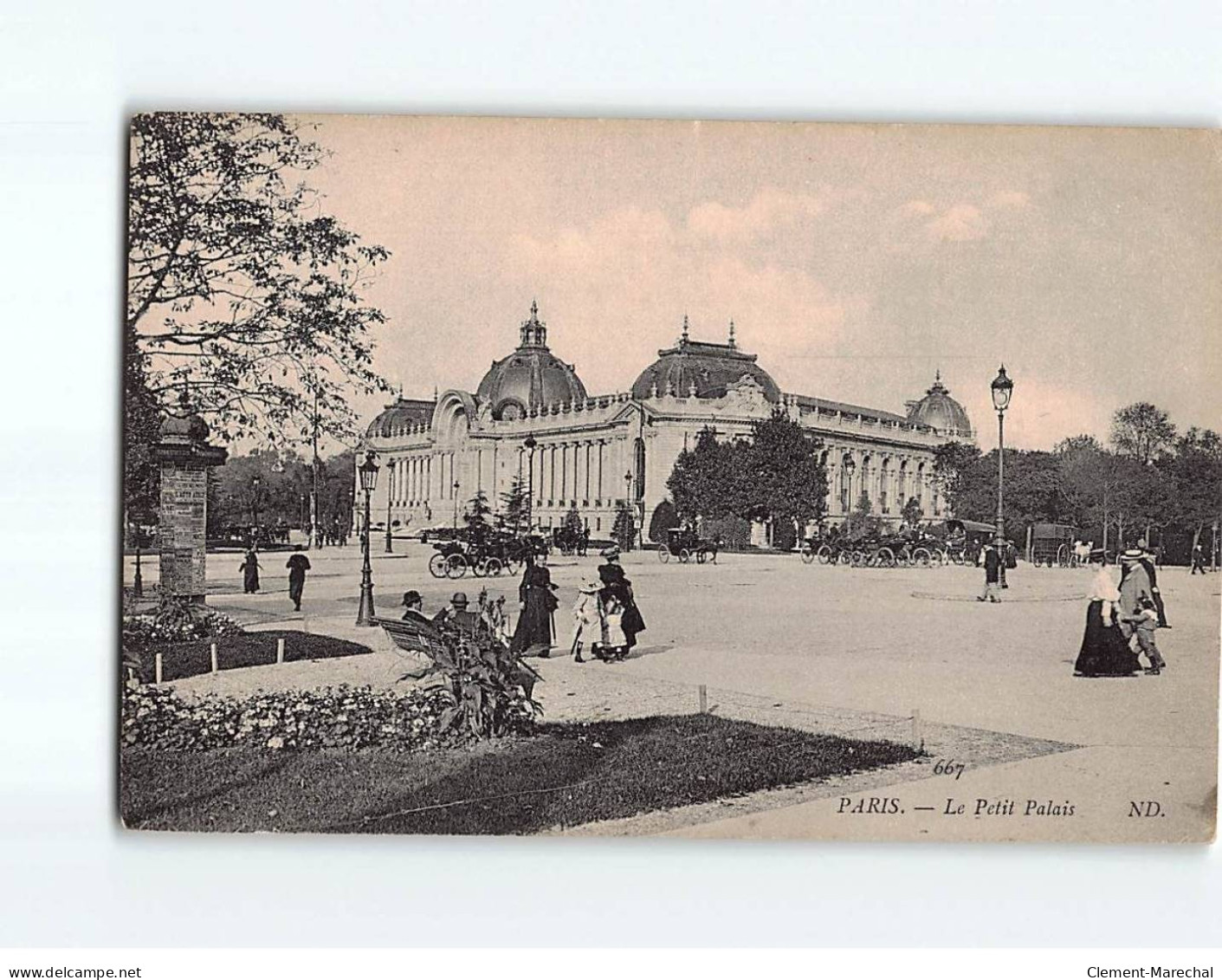 PARIS : Le Petit Palais - état - Altri Monumenti, Edifici