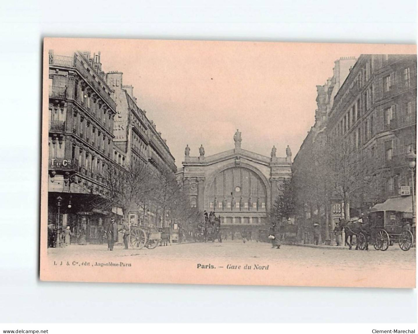 PARIS : La Gare Du Nord - Très Bon état - Métro Parisien, Gares