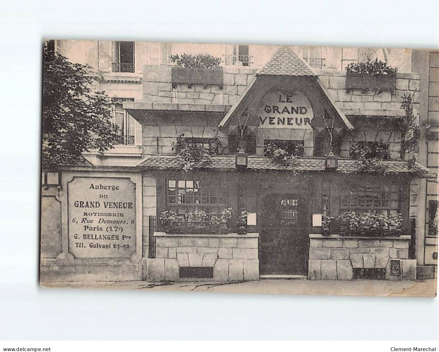 PARIS : Auberge Du Grand Veneur - état - Distretto: 17