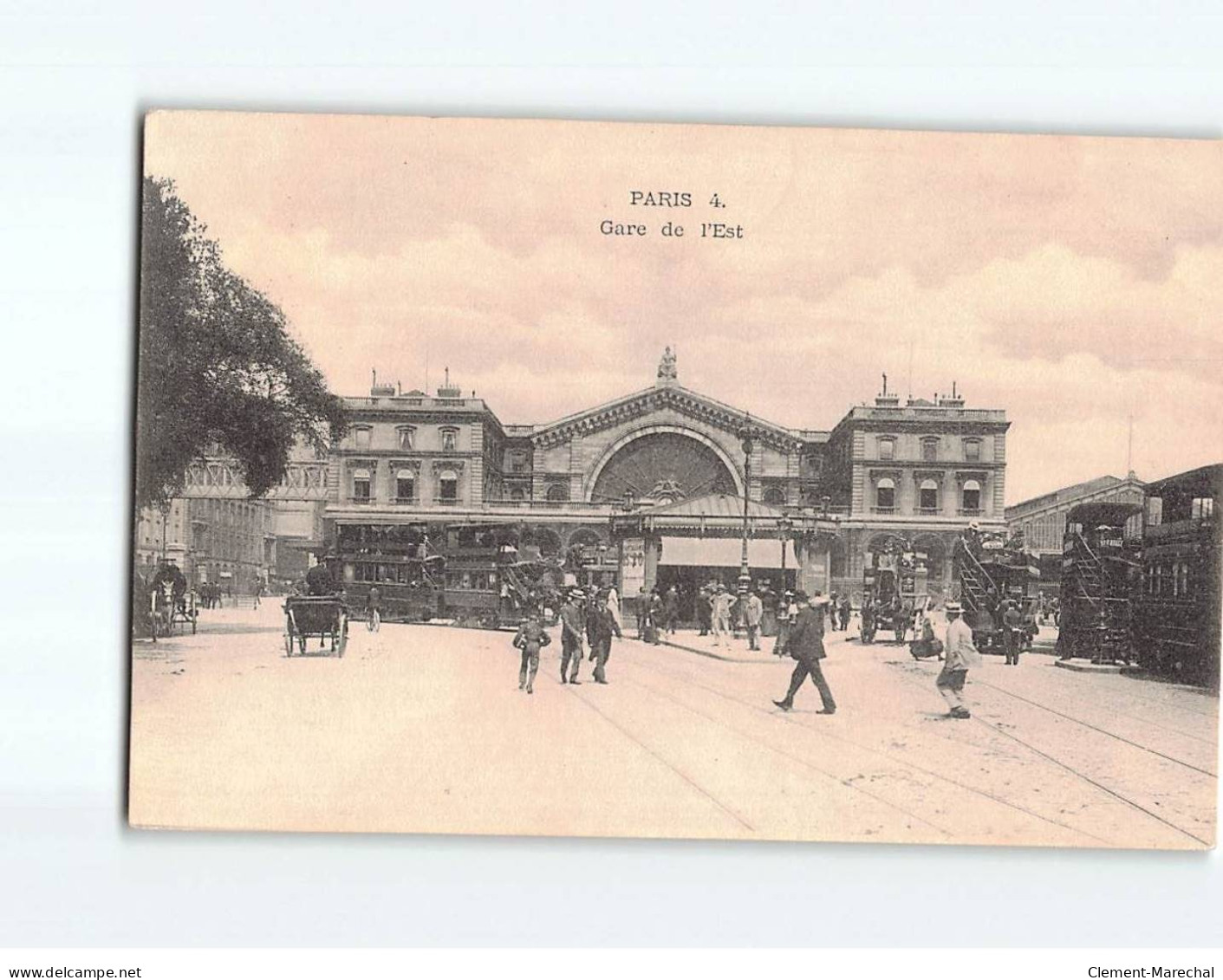 PARIS : Gare De L'Est - Très Bon état - Stations, Underground