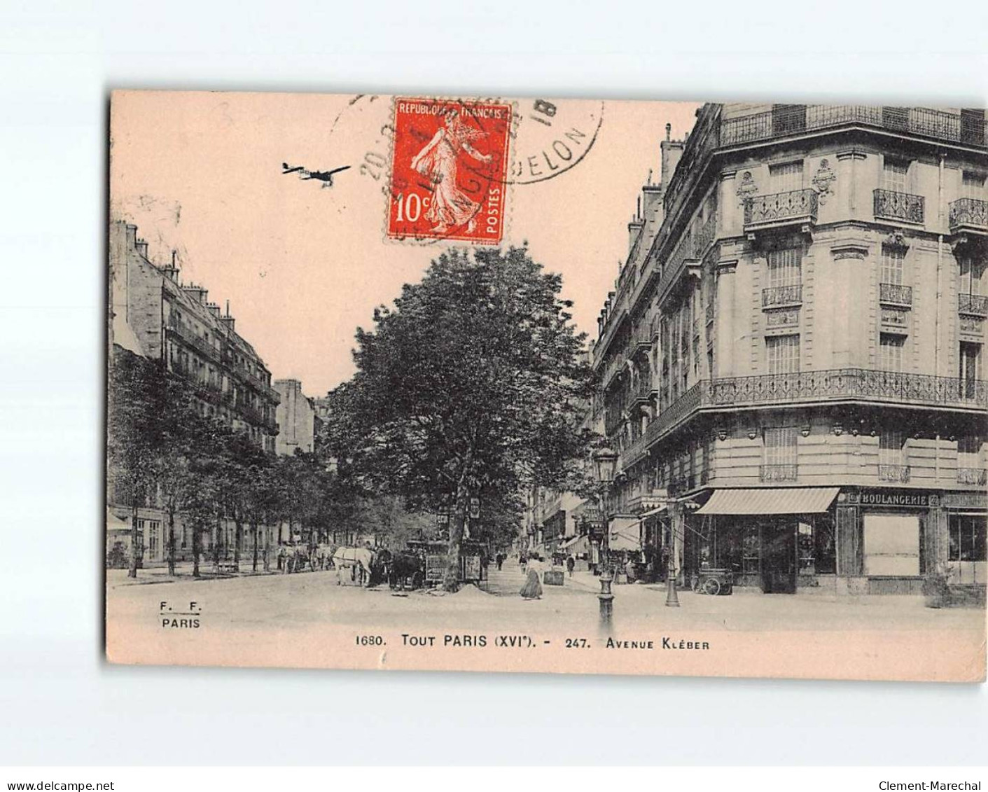 PARIS : Avenue Kléber - état - Arrondissement: 16