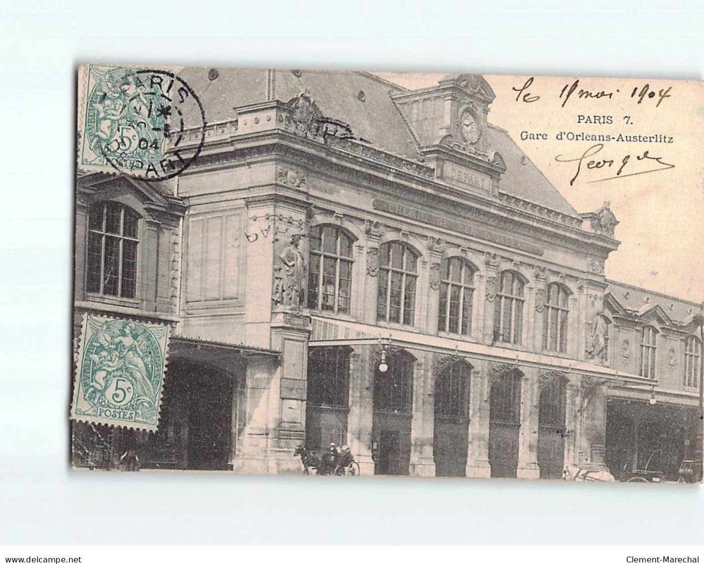 PARIS : Gare D'Orléans Austerlitz - état - Pariser Métro, Bahnhöfe