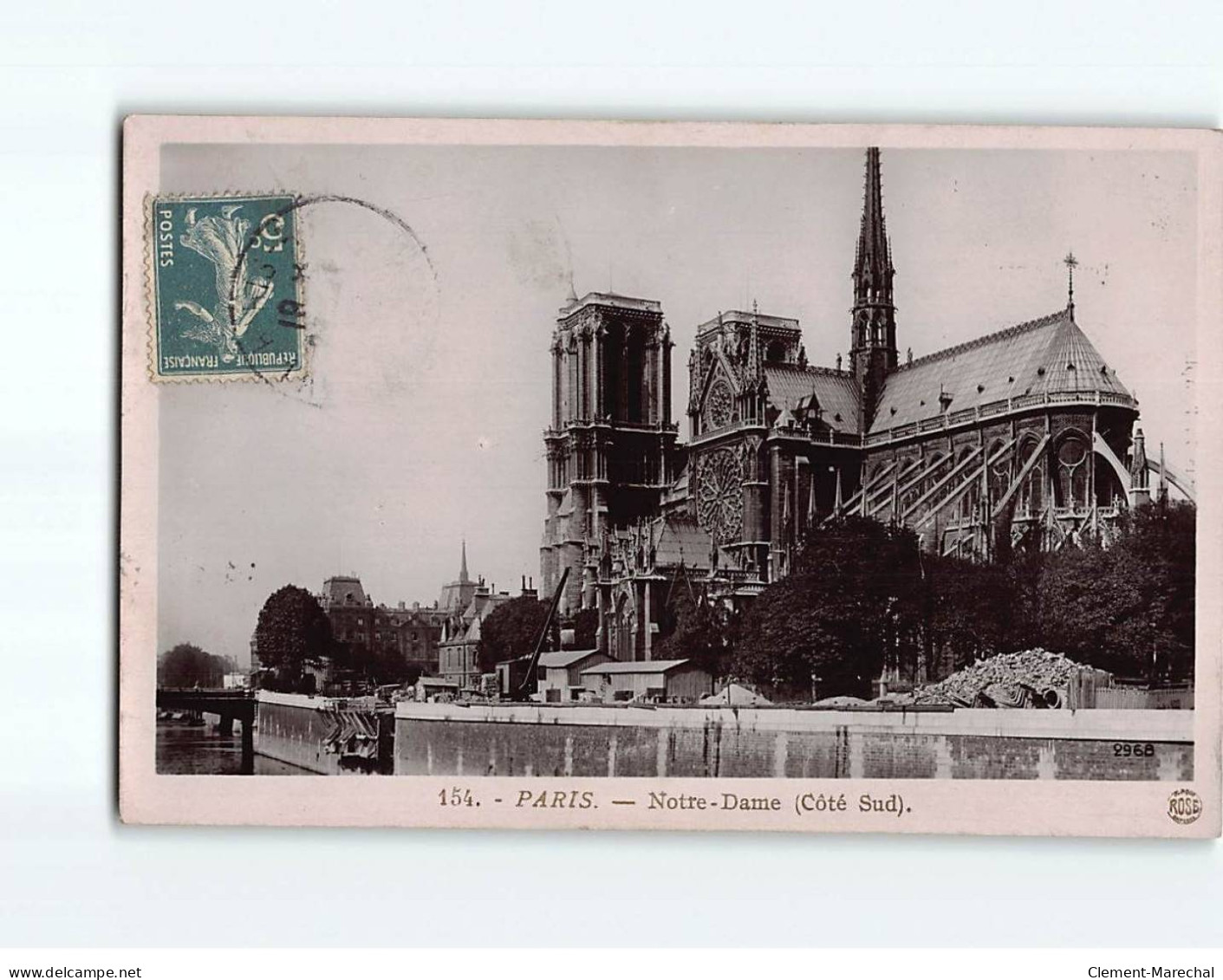 PARIS : Notre Dame, Côté Sud - Très Bon état - Notre-Dame De Paris