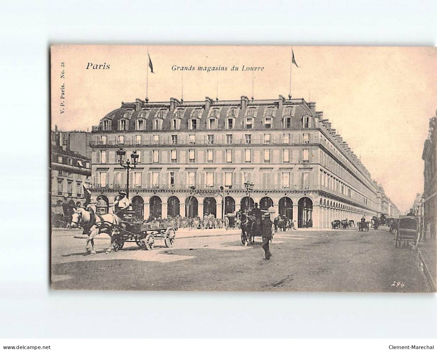 PARIS : Grands Magasins Du Louvre - Très Bon état - Andere Monumenten, Gebouwen