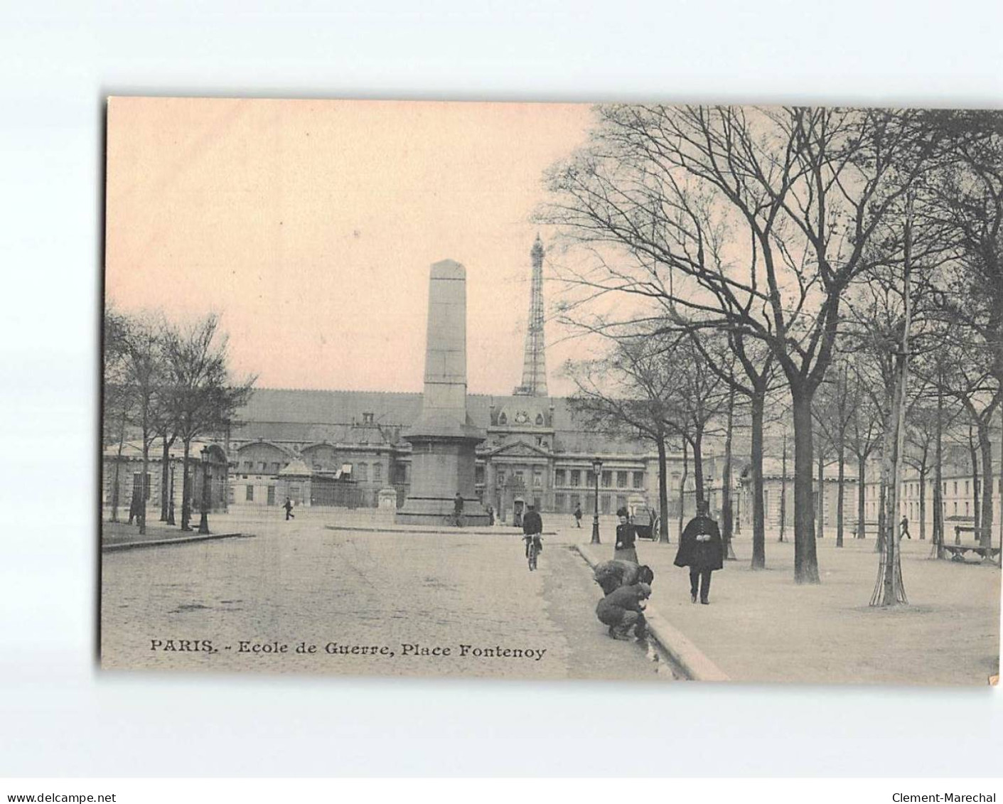 PARIS : Ecole De Guerre, Place Fontenoy - Très Bon état - Enseignement, Ecoles Et Universités