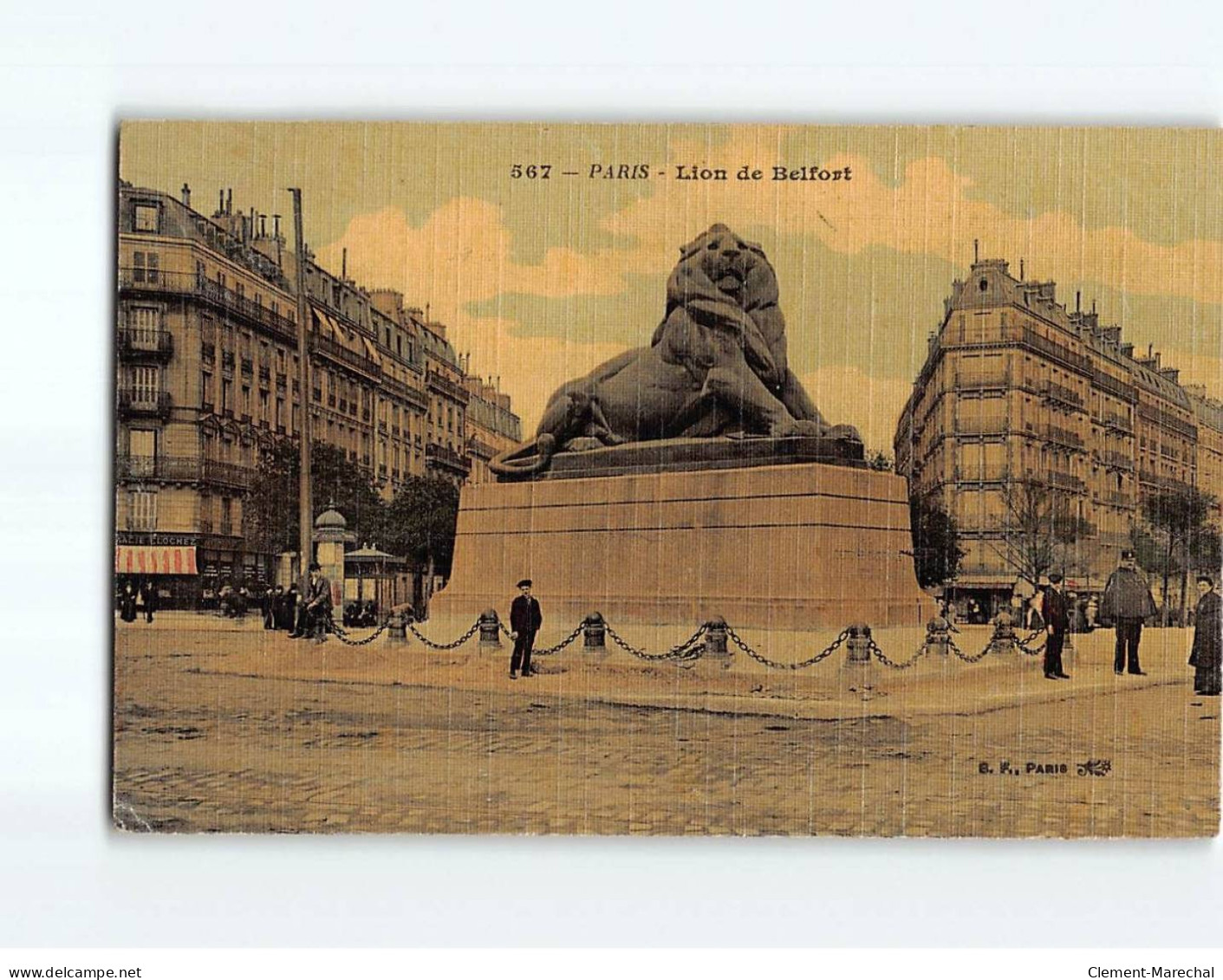 PARIS : Lion De Belfort - état - Estatuas