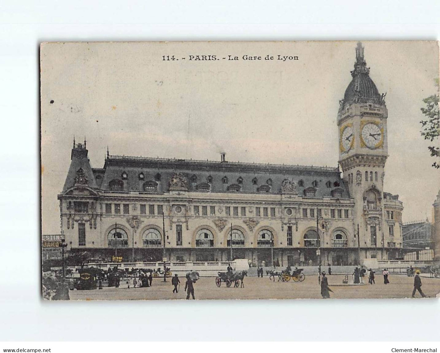 PARIS : La Gare De Lyon - état - Metropolitana, Stazioni