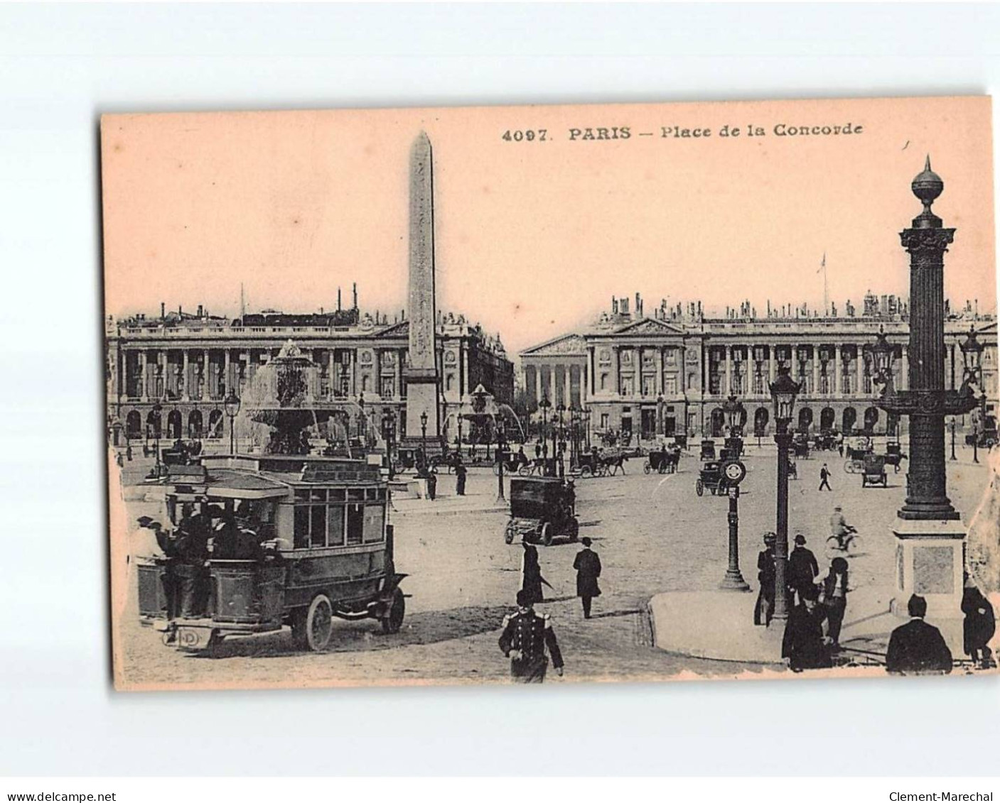 PARIS : Place De La Concorde - Très Bon état - Places, Squares